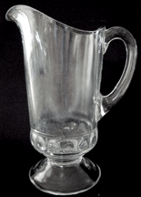Antique Squirrel Early American Pattern Glass Milk Pitcher